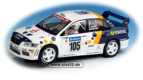 SCALEXTRIC Mitsubishi Lancer WRC evo 7  Statoil